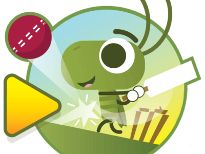 Doodle Cricket background