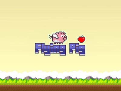 Flying Pig Clicker background