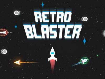 Retro Blaster background