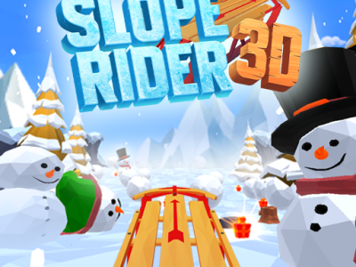 Slope Rider 3D background