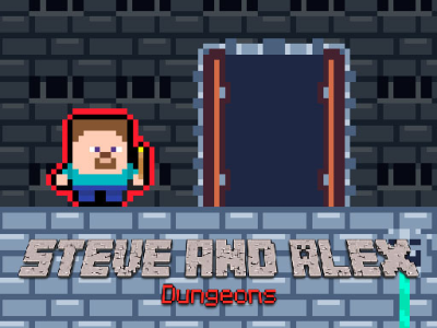 Steve And Alex Dungeons background