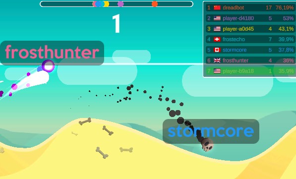Curve Rush IO screenshot